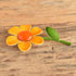 Yellow Daisy Flower Brooch